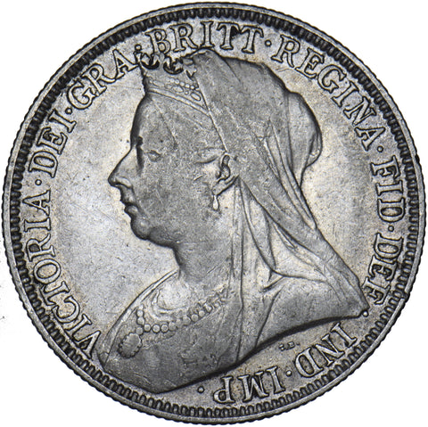 1897 Florin - Victoria British Silver Coin - Nice