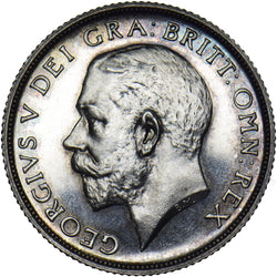 1911 Proof Shilling - George V British Silver Coin - Superb