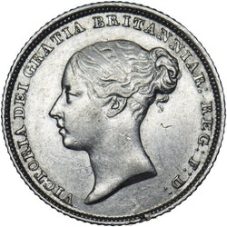 1839 Sixpence - Victoria British Silver Coin - Nice
