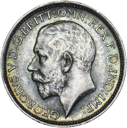1913 Maundy Fourpence - George V British Silver Coin - Superb