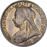 1901 Penny - Victoria British Bronze Coin - Superb