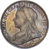 1901 Penny - Victoria British Bronze Coin - Very Nice