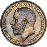 1911 Penny - George V British Bronze Coin - Superb
