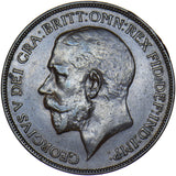 1926 Penny - George V British Bronze Coin - Very Nice