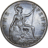 1926 Penny - George V British Bronze Coin - Very Nice