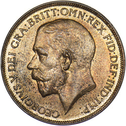 1926 Penny - George V British Bronze Coin - Superb
