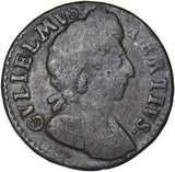 1699 Farthing (Date in Legend) - William III British Copper Coin