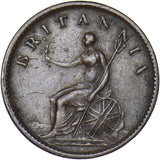 1807 Farthing - George III British Copper Coin
