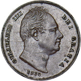 1835 Farthing - William IV British Copper Coin - Nice