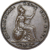 1851 Farthing - Victoria British Copper Coin - Nice