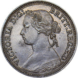 1879 Farthing - Victoria British Bronze Coin - Very Nice
