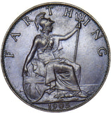 1905 Farthing - Edward VII British Bronze Coin - Superb