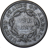 1836 USA Large 1 Cent Penny - Coronet Head Copper Coin