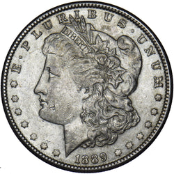 1889 USA Morgan Dollar - Silver Coin - Nice
