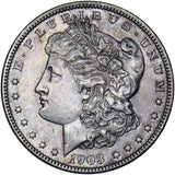 1903 USA Morgan Dollar - Silver Coin - Very Nice