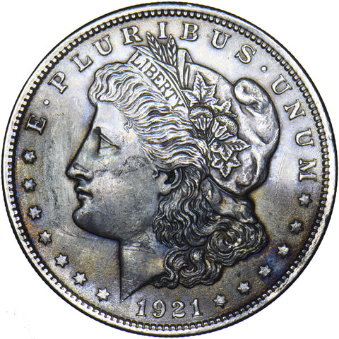 1921 USA Morgan Dollar - Silver Coin - Very Nice