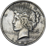 1923 USA Peace Dollar - Silver Coin - Very Nice
