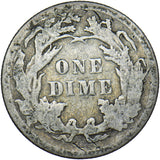 1885 USA Dime  - Seated Liberty Silver Coin