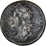 1689 (February) Ireland Gunmoney Halfcrown - James II Copper/Brass Coin