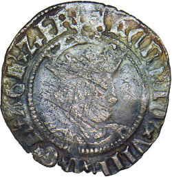 1531-44 Halfgroat (York Mint E. Lee) - Henry VIII British Hammered Silver Coin