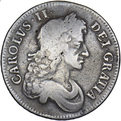 1680 Crown (3rd bust) - Charles II British Silver Coin