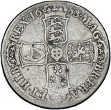 1688 Crown - James II British Silver Coin