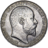 1902 Crown - Edward VII British Silver Coin - Superb