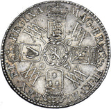 1693 Halfcrown - William & Mary British Silver Coin - Nice