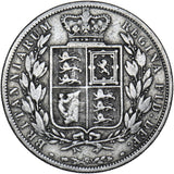 1886 Halfcrown - Victoria British Silver Coin