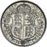1911 Halfcrown - George V British Silver Coin - Very Nice