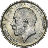 1916 Halfcrown - George V British Silver Coin - Very Nice