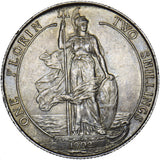 1902 Florin - Edward VII British Silver Coin - Very Nice