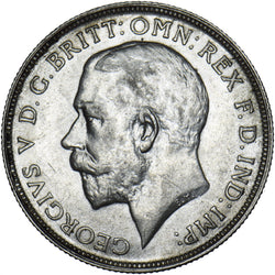 1912 Florin - George V British Silver Coin - Very Nice