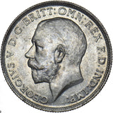 1914 Florin - George V British Silver Coin - Very Nice