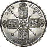 1915 Florin - George V British Silver Coin - Very Nice