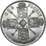 1917 Florin - George V British Silver Coin - Very Nice