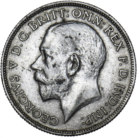1919 Florin - George V British Silver Coin - Nice