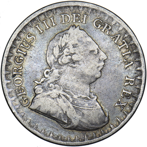 1811 3 Shillings Bank Token - George III British Silver Coin