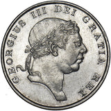 1813 Eighteen Pence Bank Token - George III British Silver Coin - Very Nice