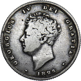 1825 Shilling - George IV British Silver Coin