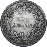 1864 Shilling - Victoria British Silver Coin