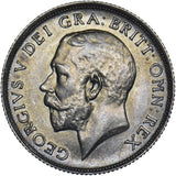 1915 Shilling - George V British Silver Coin - Very Nice