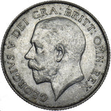1925 Shilling - George V British Silver Coin - Nice
