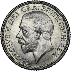 1926 Shilling - George V British Silver Coin - Very Nice