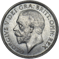 1927 Shilling - George V British Silver Coin - Very Nice