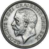 1930 Shilling - George V British Silver Coin - Very Nice