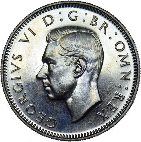 1951 Proof Scottish Shilling - George VI British  Coin - Superb