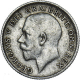 1917 Sixpence - George V British Silver Coin