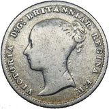 1854 Groat (Fourpence) - Victoria British Silver Coin