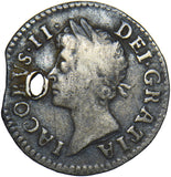 1688 Maundy Twopence (Holed) - James II British Silver Coin